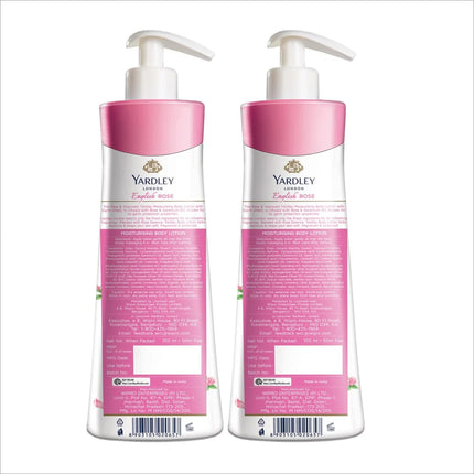 Yardley London English Rose Body Lotion 350ml Pack of 2 -