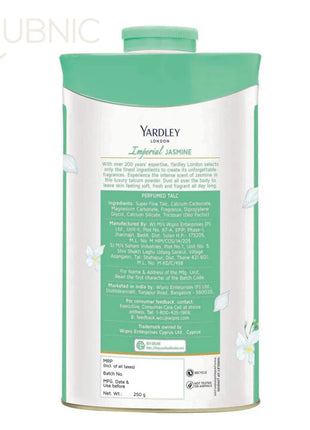 Yardley London Imperial Jasmine Perfumed Talc 100GM