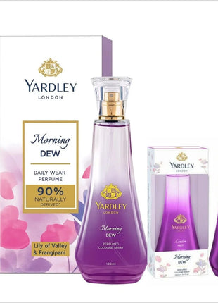 YARDLEY Morning DEW PERFUME 100 ml - 100 ML + 50 ML -