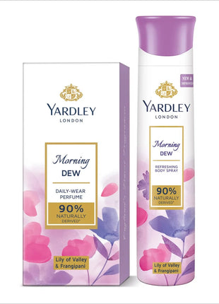 YARDLEY Morning DEW PERFUME 100 ml - Morning Dew Perfume+DEO