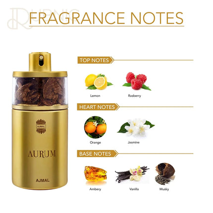 Ajmal Aurum Perfume 75ML - PERFUME