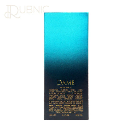 Ajmal Dame Perfume 100ml - PERFUME