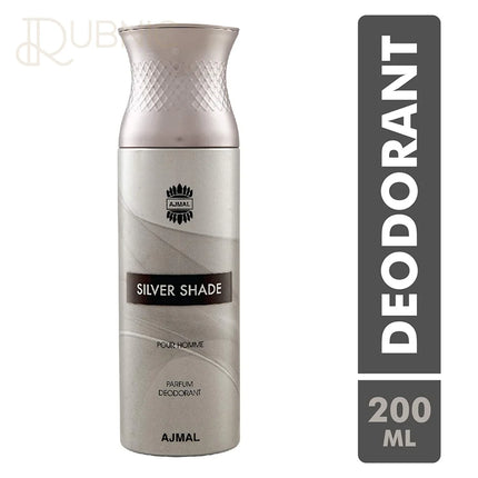 Ajmal Silver Shade Perfume Deodorant 200ml - BODY SPRAY