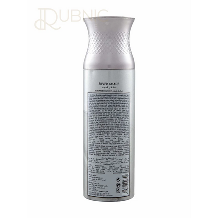 Ajmal Silver Shade Perfume Deodorant 200ml - BODY SPRAY