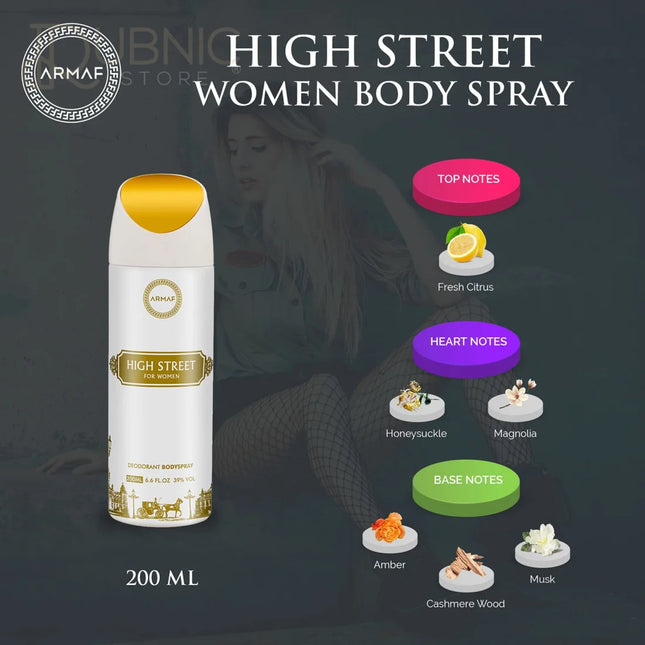 ARMAF High Street Deodorant Body Spray 200 ml - BODY SPRAY