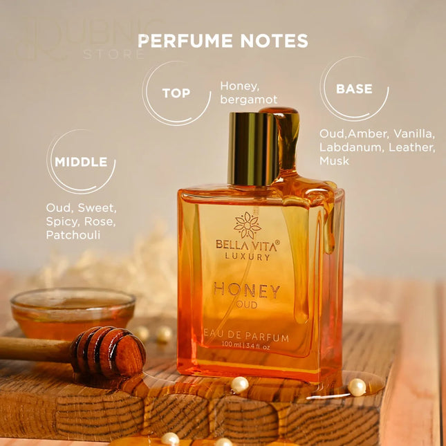Bella Vita Organic Honey Oud Eau De Parfum Unisex Perfume