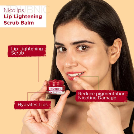 Bella Vita Organic NicoLips Lip Scrub Balm 20 g - LIP SCRUB