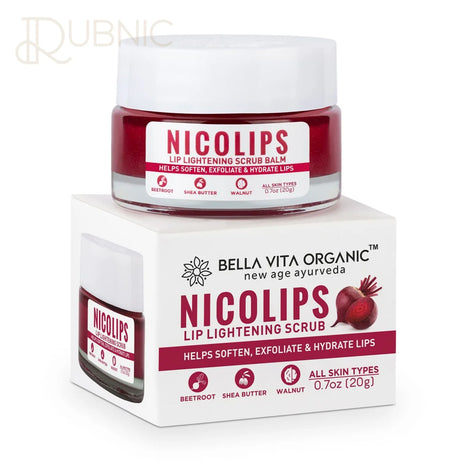 Bella Vita Organic NicoLips Lip Scrub Balm 20 g - LIP SCRUB