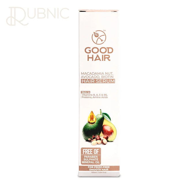 Good Hair Macadamia Nut Avocado Biotin Organic Hair Serum -