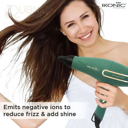 Ikonic Dynamite Hair Dryer Emerald - HAIR DRYER
