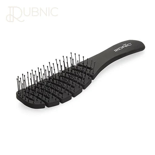 IKONIC Flexi Vent Hair Brush - Black - COMB BRUSH