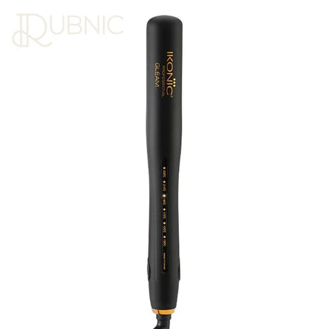 IKONIC Gleam Hair Straightener - Golden Black - Hair