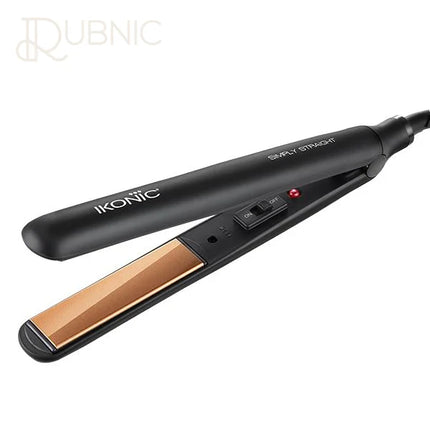 IKONIC Simply Straight Hair Straightener (Black & Golden) -