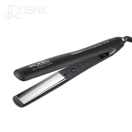 IKONIC Slim Titanium Shine Hair Straightener (Black) - Hair