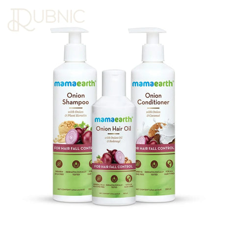 Mamaearth Anti Hair Fall Spa Range Hair Care Set: Onion