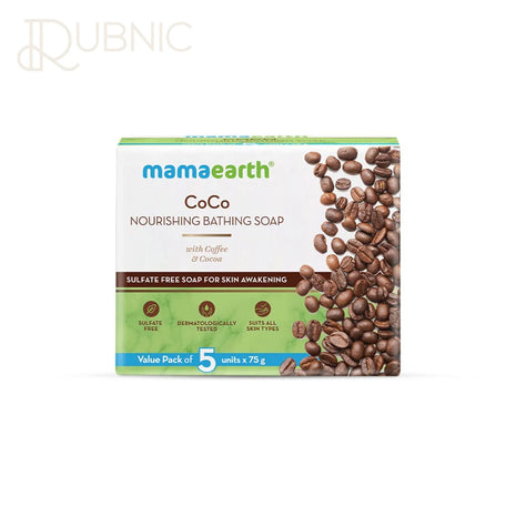 Mamaearth CoCo Nourishing Bathing Soap 5x75g - BATH SHOP