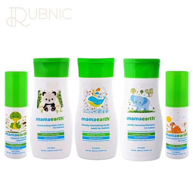 Mamaearth Complete Baby Care Kit Baby Lotion Shampoo Body