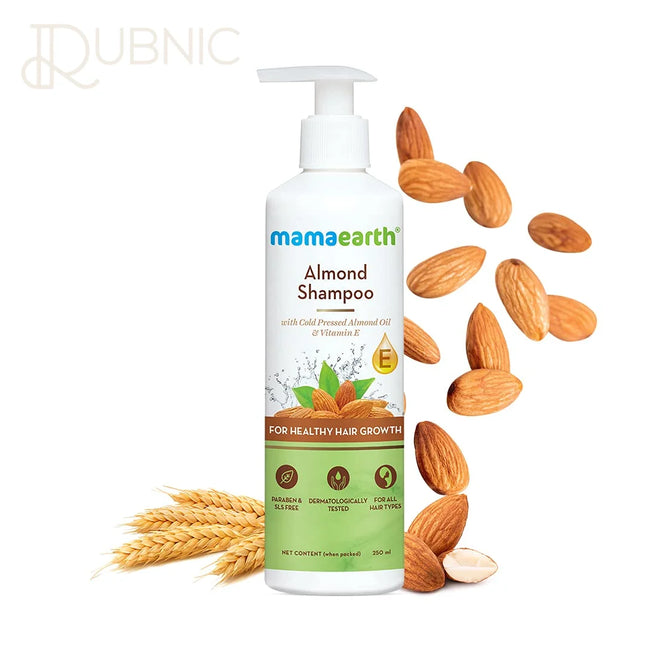 Mamaearth Deep Nourishment Almond Shampoo 250 ml - SHAMPOO