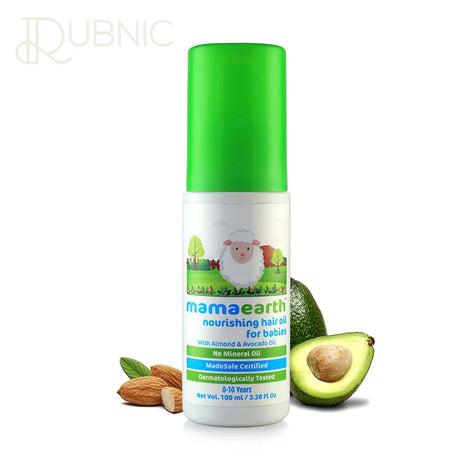 Mamaearth Nourishing Baby Hair Oil 100 ml - BABY HAIR OIL