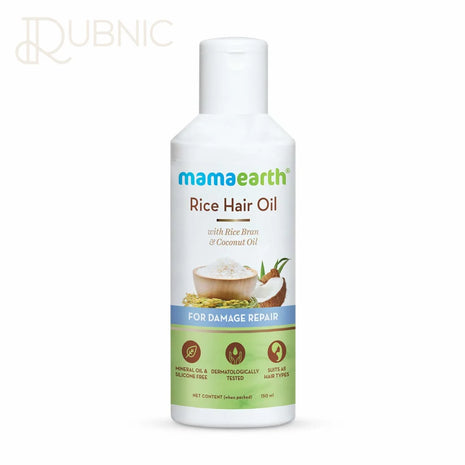 Mamaearth Rice Hair Oil 150ml - HAIR OIL