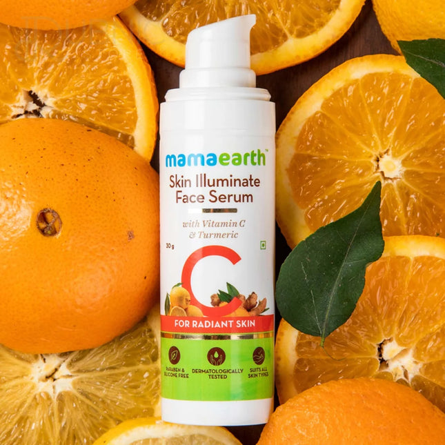 Mamaearth Skin Illuminate Vitamin C Face Serum 30g - FACE