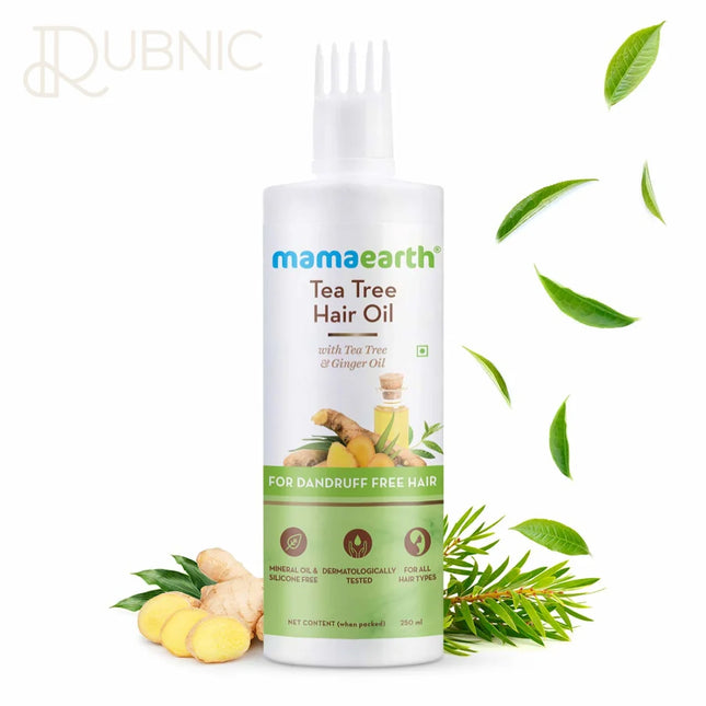 Mamaearth Tea Tree Anti Dandruff Hair Oil 250ml - HAIR OIL