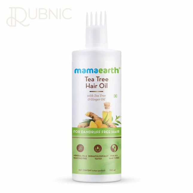 Mamaearth Tea Tree Anti Dandruff Hair Oil 250ml - HAIR OIL