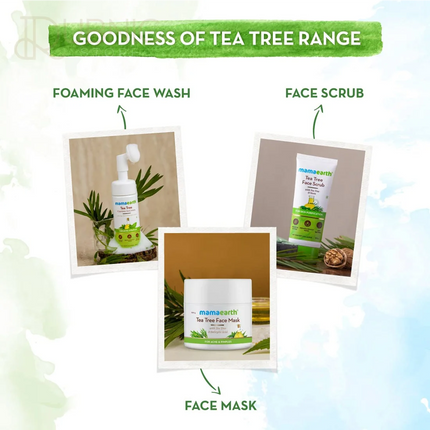 Mamaearth Tea Tree Nourishing Bathing Soap 390 g - BATH SHOP