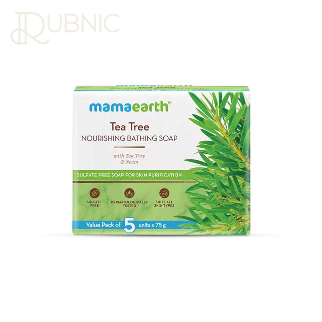 Mamaearth Tea Tree Nourishing Bathing Soap 390 g - BATH SHOP