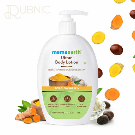 Mamaearth Ubtan Body Lotion 400*2 ml - BODY BUTTER LOTION