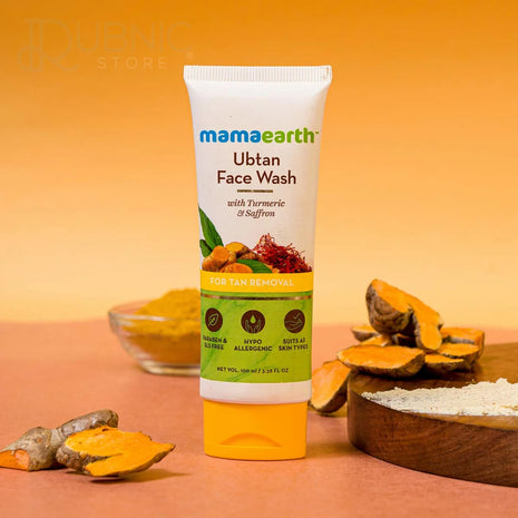 Mamaearth Ubtan Natural Face Wash 100ML - face wash