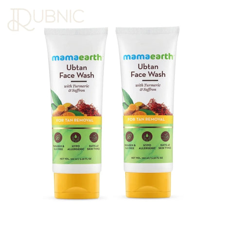 Mamaearth Ubtan Natural Face Wash with Turmeric & Saffron