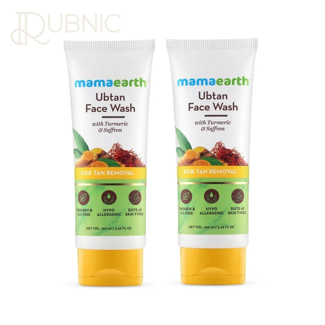 Mamaearth Ubtan Natural Face Wash with Turmeric & Saffron