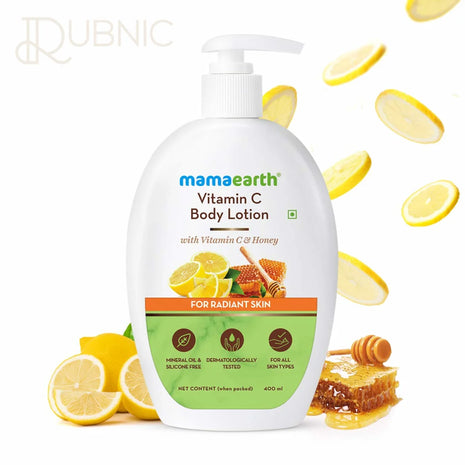 Mamaearth Vitamin C Body Lotion 400 ml - BODY BUTTER LOTION