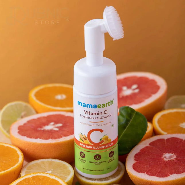 Mamaearth Vitamin C Face Wash with Foaming 150ml - face wash