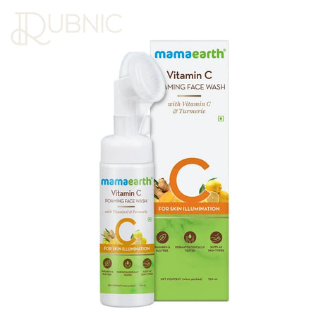 Mamaearth Vitamin C Face Wash with Foaming 150ml - face wash