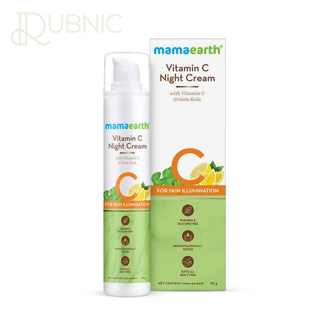 Mamaearth Vitamin C Night Cream 50g - FACE CREAM