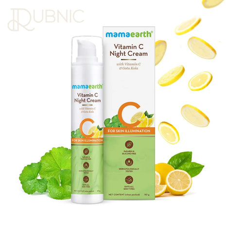 Mamaearth Vitamin C Night Cream 50g - FACE CREAM