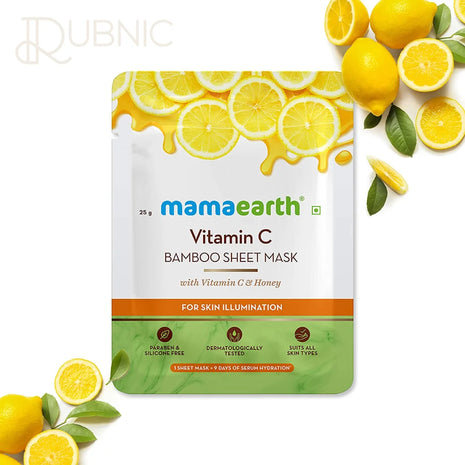 Mamaearth VITAMIN C Sheet Mask 25GM - SHEET MASK