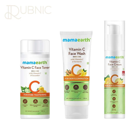 Mamaearth Vitamin C Skincare Facial Kit (Vitamin C - Face