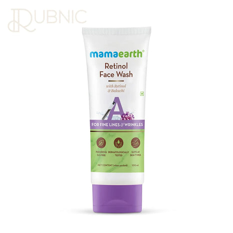 MAMAEARTH’S RETINOL FACE WASH 100ML - face wash