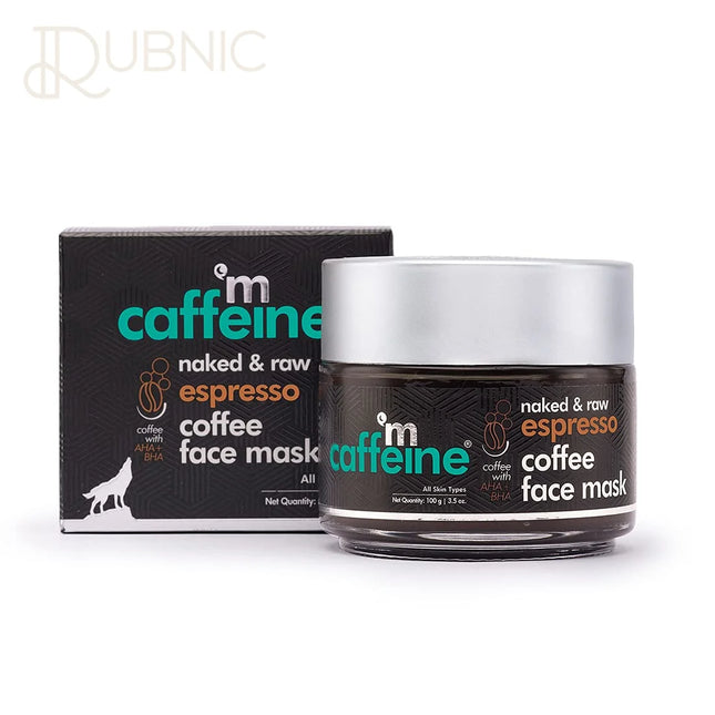 mCaffeine Exfoliating Espresso Coffee Face mask 100gm - FACE