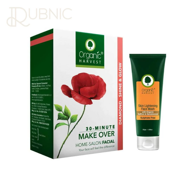 Organic Harvest Combo of Skin Lightening Face Wash (50ml)