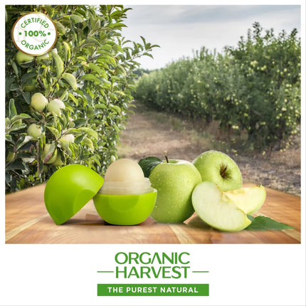 Organic Harvest Green Apple Flavour 10gm - LIP BALM