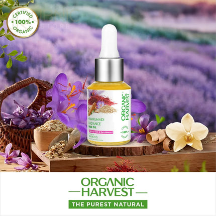 Organic Harvest Kumkumadi Radiance Face Oil - Essential Oil