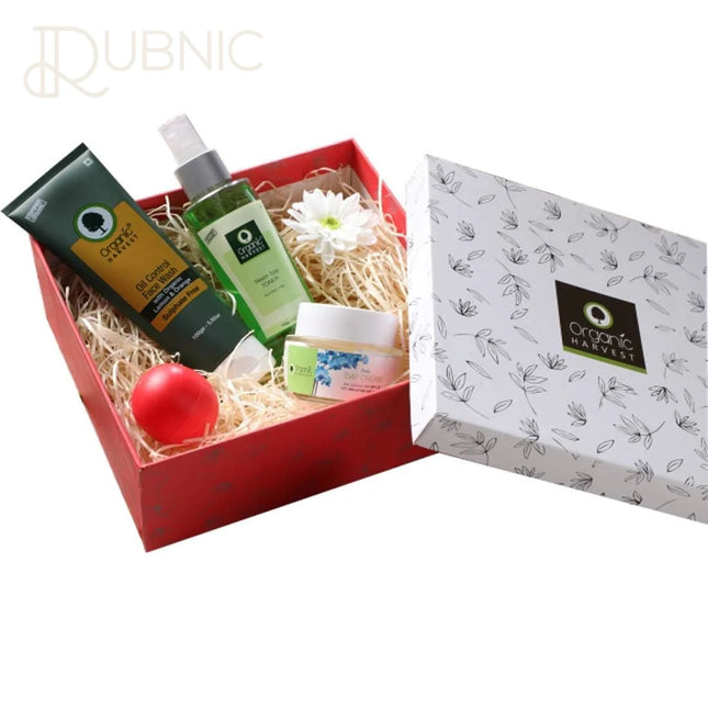 Organic Harvest Oily Skincare Gift Kit for Women & Girls Oil