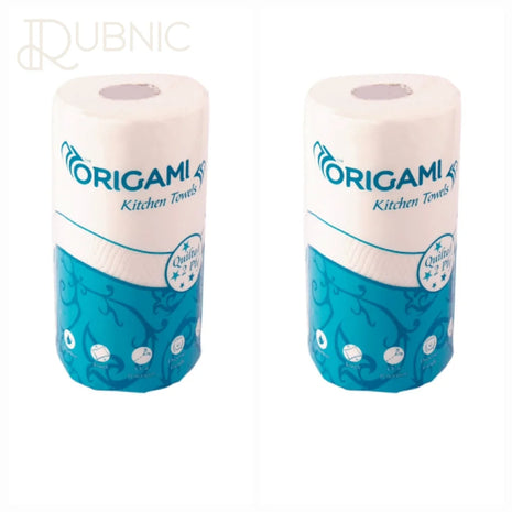 Origami Kitchen Towel 2 Ply 60 Pulls PACK OF 2 - TISSUE