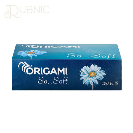 Origami So Soft 2 Ply Facial Tissue Paper 100 Pulls - TISSUE