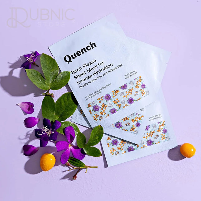 Quench Botanics Birch Please Sheet Mask 25 ML - SHEET MASK