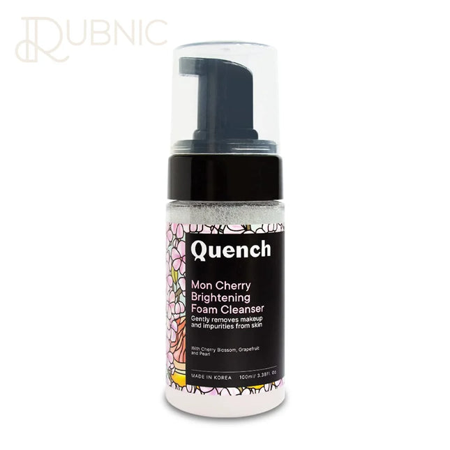 Quench Botanics Mon Cherry Brightening Foam Cleanser 100ml -